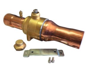 Ball valve w/ access valve