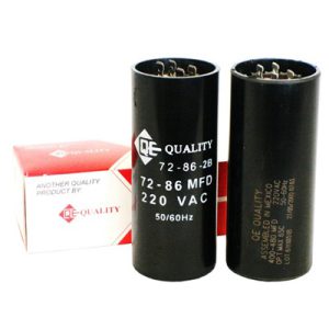 QE start capacitors (220-250 volts)